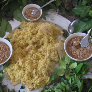 Gỏi cá vũ thắng - đặc sản Thái bình